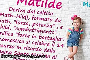 ชื่อสำหรับเด็ก: Matilde ต้นกำเนิดความหมายและความอยากรู้